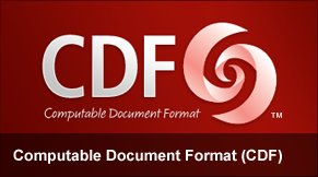 Computable Document Format (CDF)