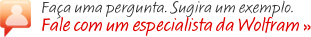 Tire uma d�vida. Sugira um exemplo. Fale com um especialista da Wolfram