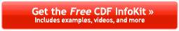Get the Free CDF InfoKit—Includes examples, videos, and more Get the Free CDF InfoKit—Includes examples, videos, and more