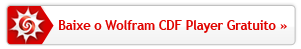 Obtenha o Wolfram CDF Player Gratuito