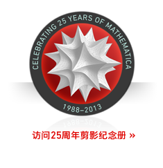 喜迎 Mathematica 25周年:1988-2013 喜迎 Mathematica 25周年:1988-2013