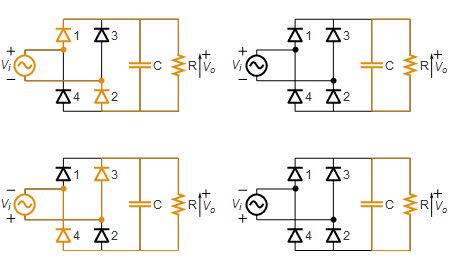 Простейший выпрямитель переменного тока