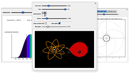 天文学のインタラクティブな例