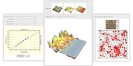 環境科学のインタラクティブな例