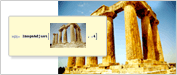 Perform block and region processing of images, and reassembly from arrays