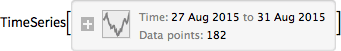 {{This returns a TimeSeries of distance values, converted to km.}}