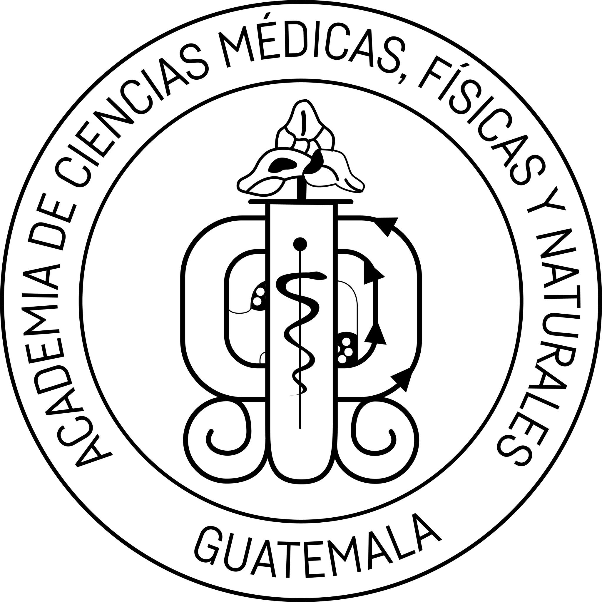 Academia de Ciencias Médicas, Físicas y Naturales de Guatemalalogo