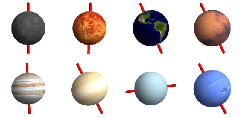 太陽系の惑星を調べる Wolfram言語 12の新機能