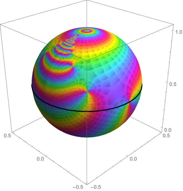 リーマン Riemann 球面 Wolfram言語 12の新機能