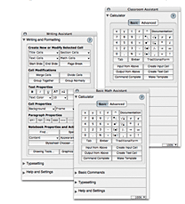 Quick-Start Assistant Palettes